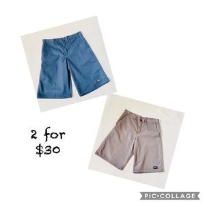 Dickies Men's Relaxed Fit 13" Shorts Navy/Gray(32)